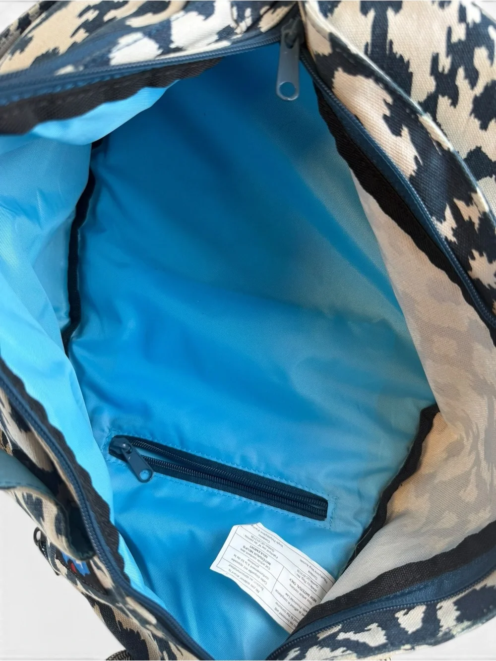 KAVU Rope Sling Bag Ikat Print Canvas‎ Crossbody Backpack
